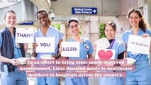 Lizzo did her part to thank healthcare workers by donating lunch to hospitals