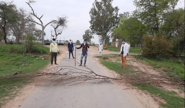 Covid-19: With Barricades and Guards, Haryana Villages Keep Away Outsiders