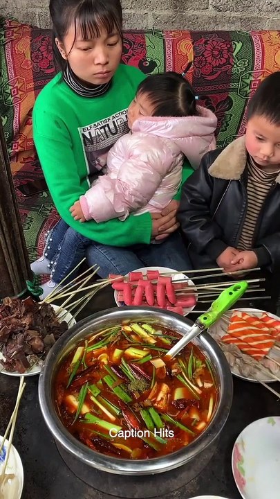 Good Father Cooking For His Family Eating And Delicious Food