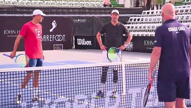 Bryan Brothers Play Doubles Q-and-A With the Jensen Brothers