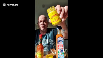 UK man suspecting he has COVID-19 gives update and demonstrates MORE things he suddenly cannot taste
