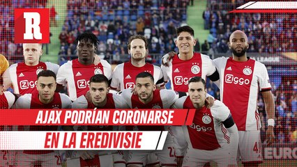 Edson Álvarez y Ajax podrían coronarse en la Eredivisie debido al COVID-19