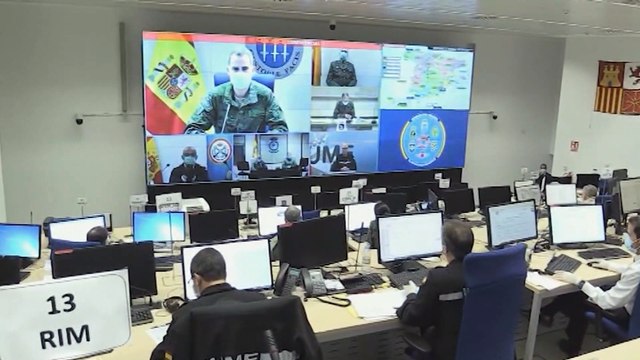 El Rey y Sánchez visitan distintos organismos para ofrecer su apoyo