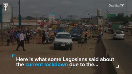Lockdown: Lagosians speak from home