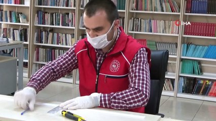 Gençlik Merkezi'nden sağlık çalışanları için siperli maske