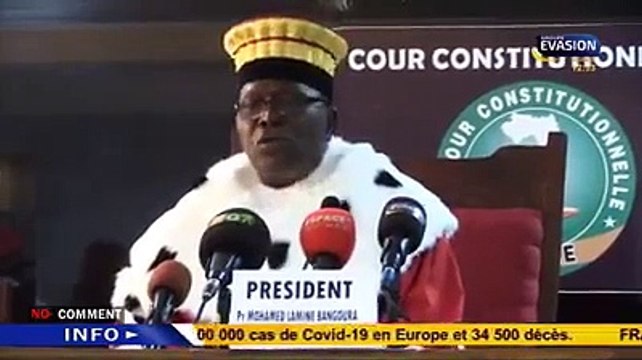 Référendum constitutionnelle : la Cour constitutionnelle valide la victoire du Oui à 89,76%