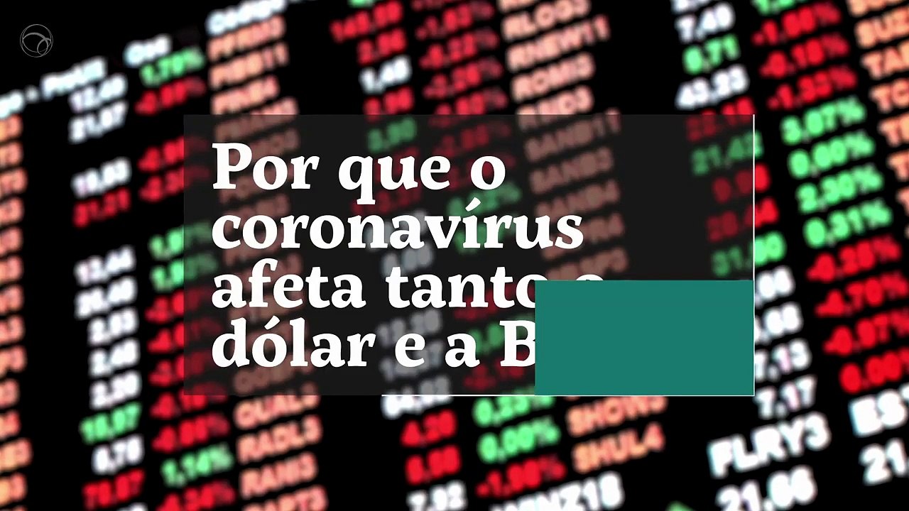 POR QUE O CORONAVÍRUS AFETA TANTO O DÓLAR E A BOLSA