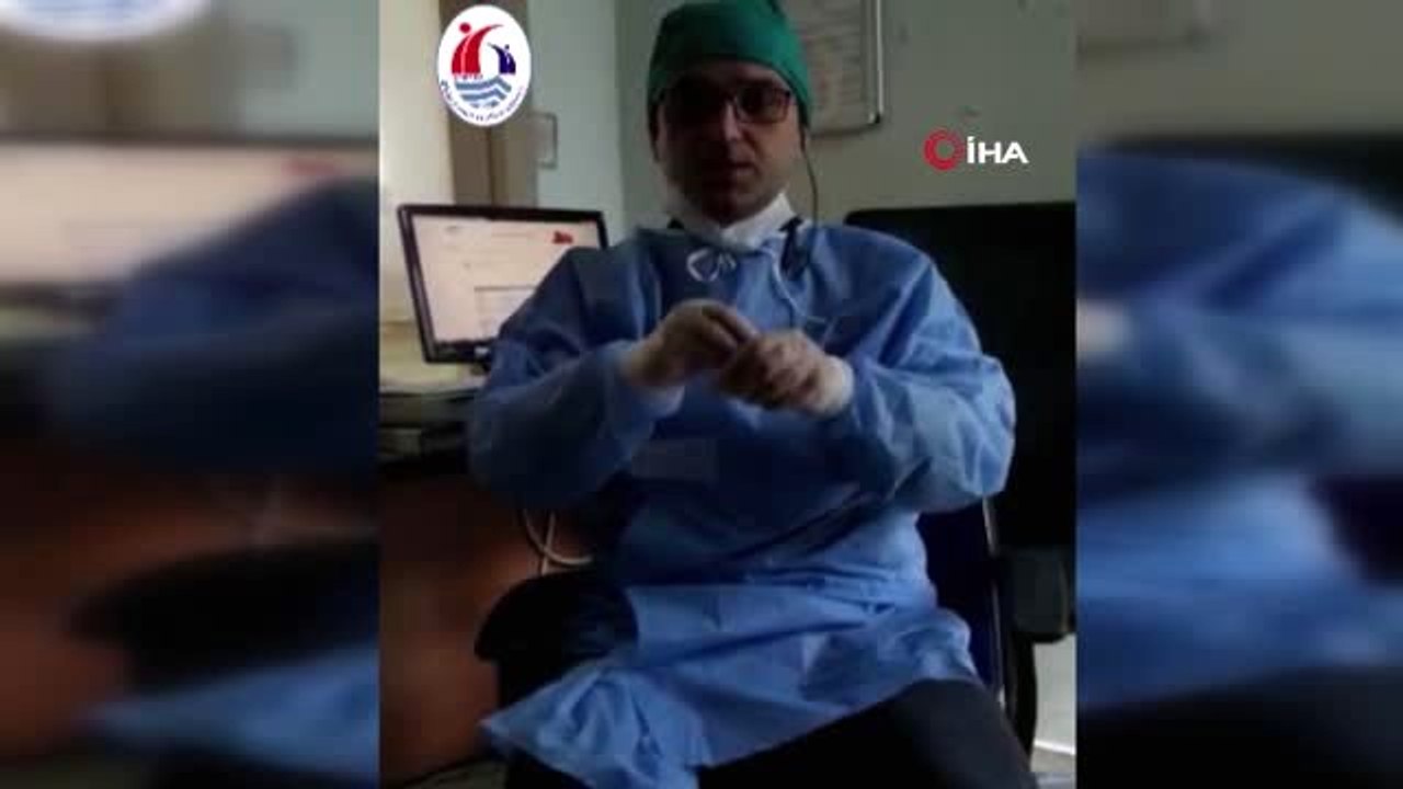 Gölbaşı'nda görev yapan kamu çalışanlarından İşaret Dili ile 'Evde Kalın' çağrısı