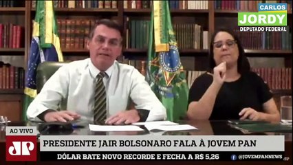 Download Video: Os Pingos Nos Is - Exclusiva com Jair Bolsonaro - 02 04 2020