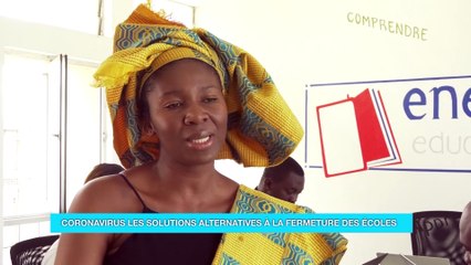 Coronavirus : Les solutions alternatives à la fermeture de l'école en Côte d'Ivoire.