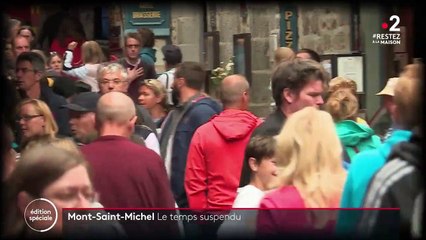 Confinement : le Mont-Saint-Michel coupé du monde