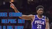 76ers Center Joel Embiid Is Stepping Up In Huge Way To Fight COVID-19