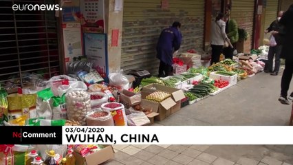 À Wuhan, les commerçants reprennent progressivement leur activité