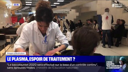 Coronavirus: le plasma, un espoir de traitement ?