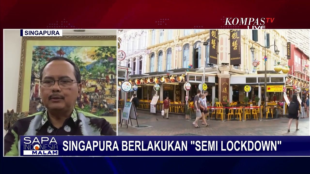 Singapura Lakukan Semi Lockdown Akibat Corona
