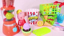 Kids Toy Videos US - PEPPA PIG ❤️ Hacemos helados de colores con Peppa Pig hechos con frutas