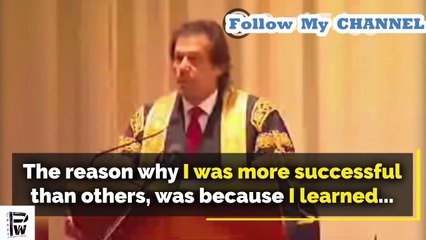 Don't Let You Destroy You! _ Rare Imran Khan Motivational Video _