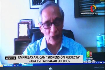 Empresas aplican “suspensión perfecta” para evitar pagar sueldos