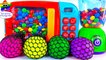 Toy Cars Microwave Playset with Squishy Balls and Candy MandMs