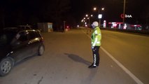 Karaman polisi, Mersin ve Konya'ya giden sürücüleri yasak konusunda uyardı