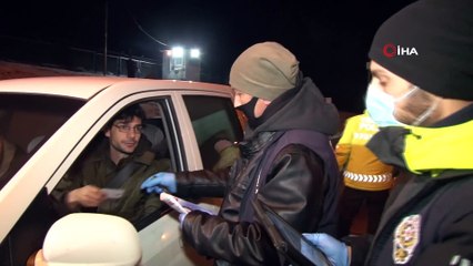 Erzurum’da kurallara uyuldu, kontrol noktaları boş kaldı