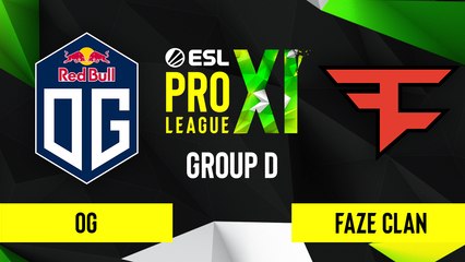 CSGO - FaZe Clan vs. OG [Dust2] Map 1 - ESL Pro League Season 11 - Group D
