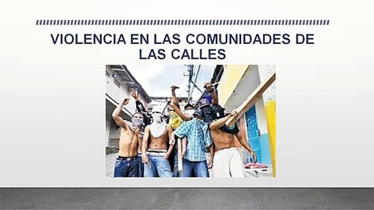 LA VIOLENCIA