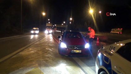 Aydın'a giriş ve çıkışlar durduruldu