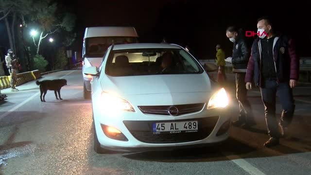 Manisa'ya giriş çıkışlar gece yarısından itibaren yasaklandı