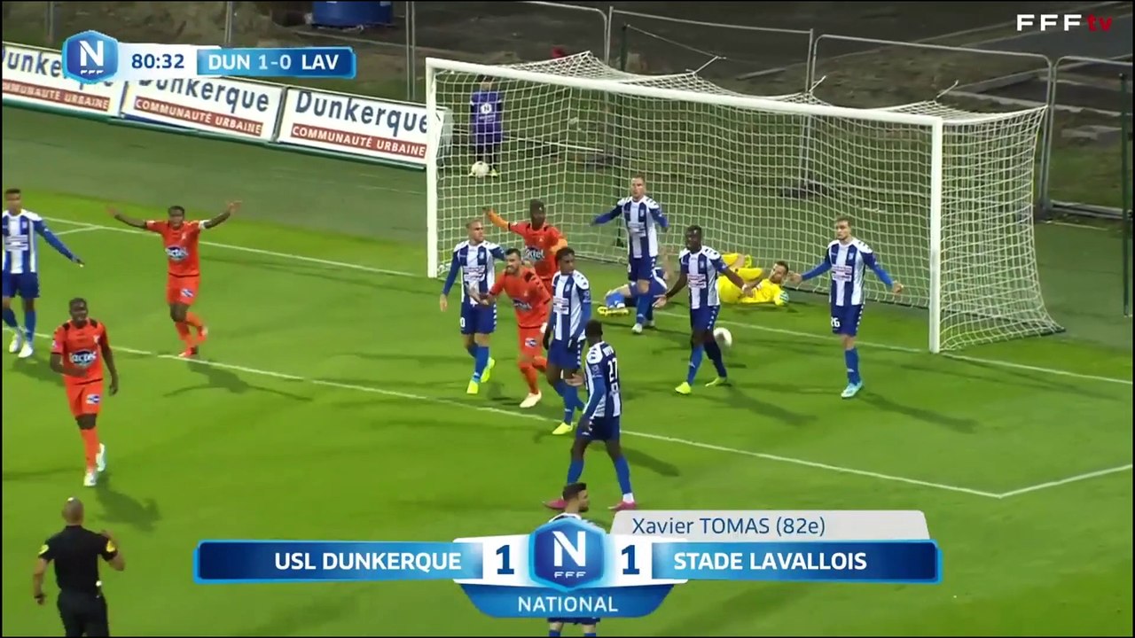 Les buts lavallois de la J01 à la J25
