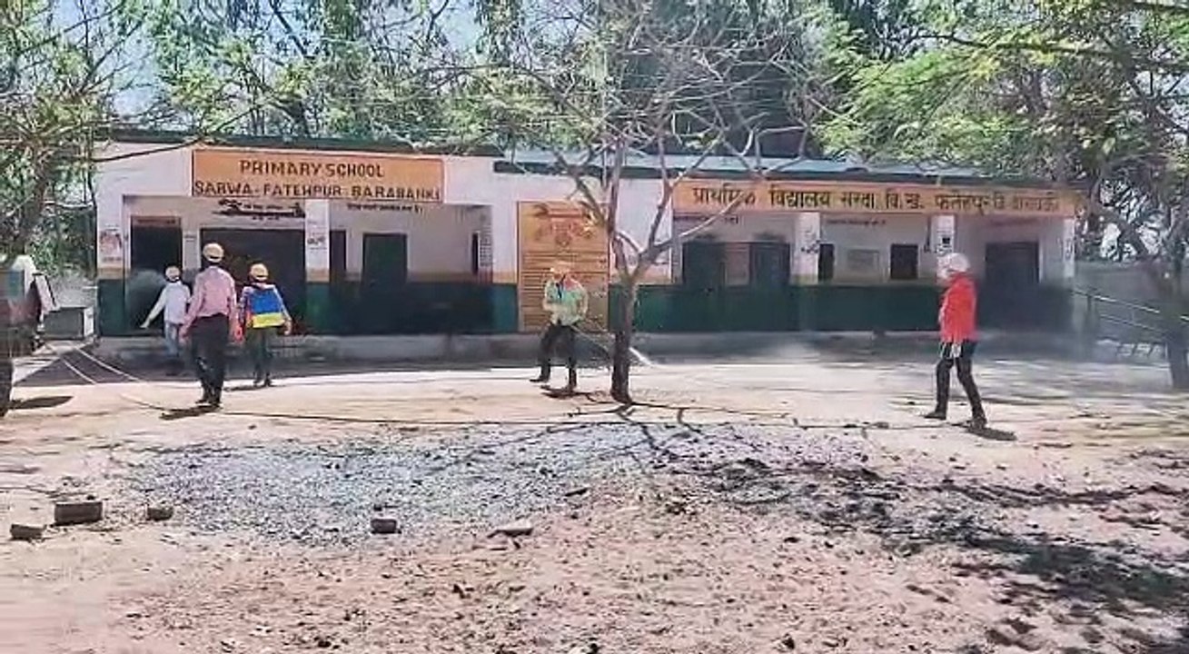 बाराबंकी: स्वास्थ्य विभाग हुआ अलर्ट, गांव की हर गली होगी सैनेटाइजर