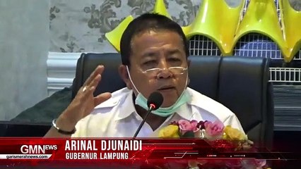 GUBERNUR LAMPUNG AMBIL ALIH KETUA GUGUS TUGAS COVID 19