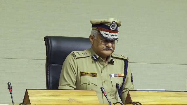 LAW AND ORDER SITUATION DURING LOCKDOWN DUE TO CORONAVIRUS PANDEMIC RELATED BRIEFING BY GUJARAT DGP SHIVANAND JHA IN A PRESS CONFERENCE