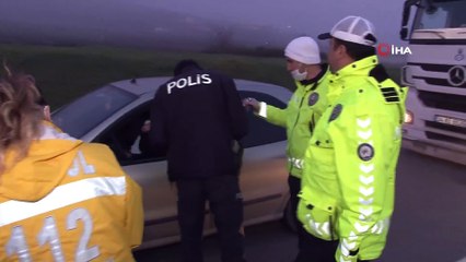 İstanbul Çıkışı Kapatıldı; Polis Denetim Gerçekleştiriyor