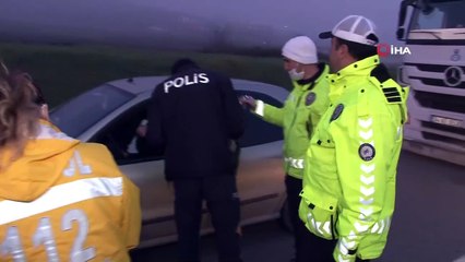 Polis Denetim Gerçekleştiriyor