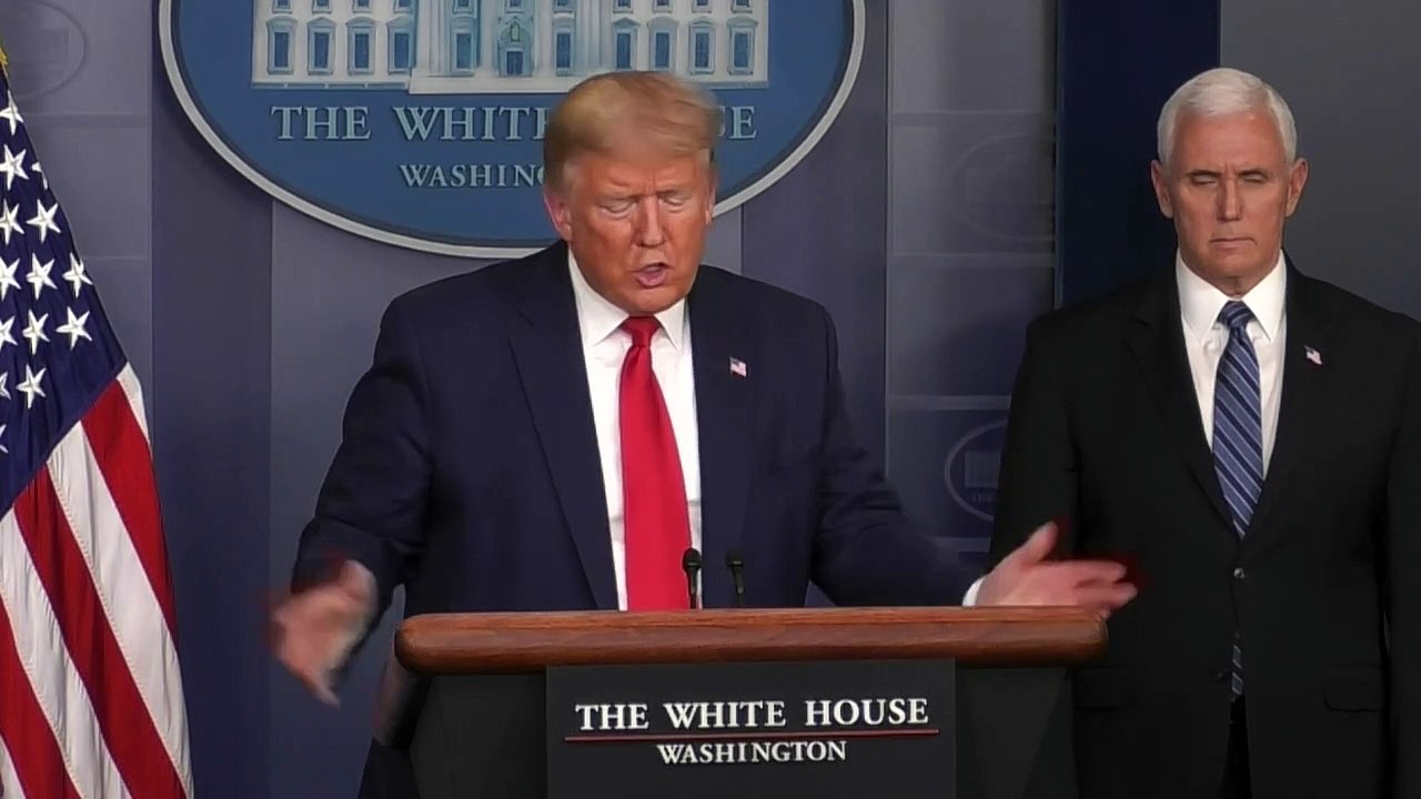 Trump rät zu Mundschutz – will aber selbst keinen tragen