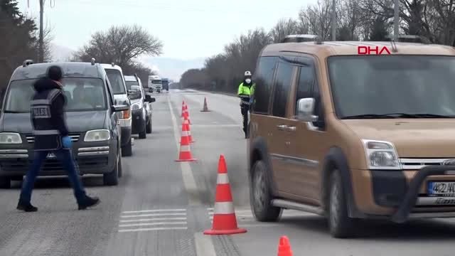 Konya'da şehre giriş çıkışlar kapatıldı