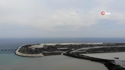 Rize-Artvin Havalimanı inşaatı hız kesmeden devam ediyor