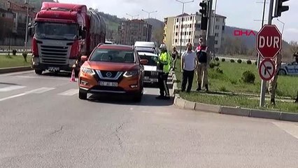 Samsun'da araçların giriş çıkışı durduruldu