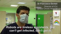 Robots assist hospital staff on Italy's coronavirus frontline