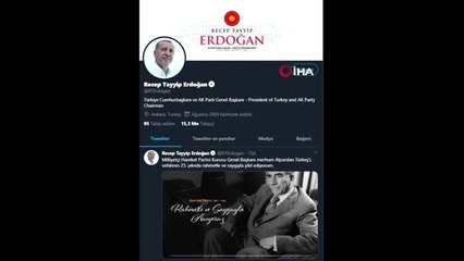 Cumhurbaşkanı Erdoğan'dan Alparslan Türkeş paylaşımı