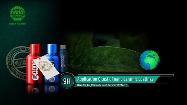 Application and test of Hard 9H Red Nano Ceramic Protect® Ceramic coating on household ceramics surfaces.Toilet