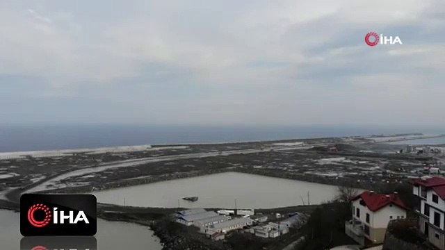 Rize-Artvin Havalimanı inşaatı hız kesmeden devam ediyor