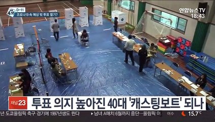 [선택 4·15] "반드시 투표" 73%…40대 적극투표층 크게 늘어