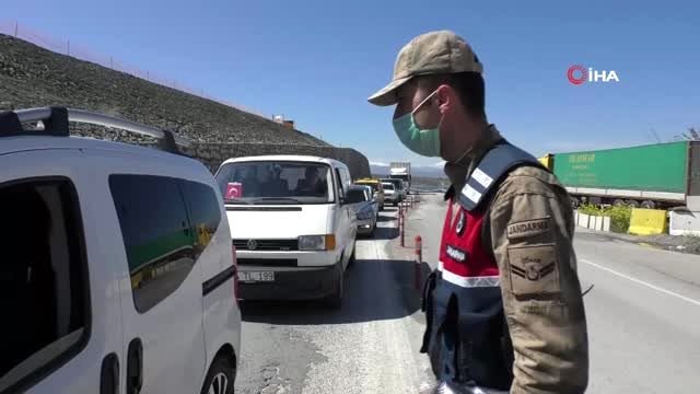 Malatya'ya giriş çıkışlar kapatıldı