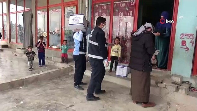 Sokağa çıkma kısıtlaması bulunanlara 600 gıda kolisi yardımı