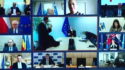 Скачать видео: Covid 19, da Commissione Ue stop a dazi e iva su mascherine e presidi sanitari