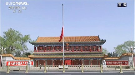 La Chine rend hommage aux victimes du coronavirus