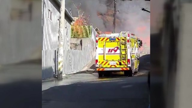 남양주 공장에서 불...주변 야산으로 번져 / YTN