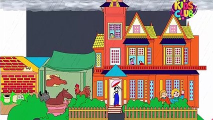 Rain Rain Go Away Nursery Rhyme| Beautiful kids poem|Animation